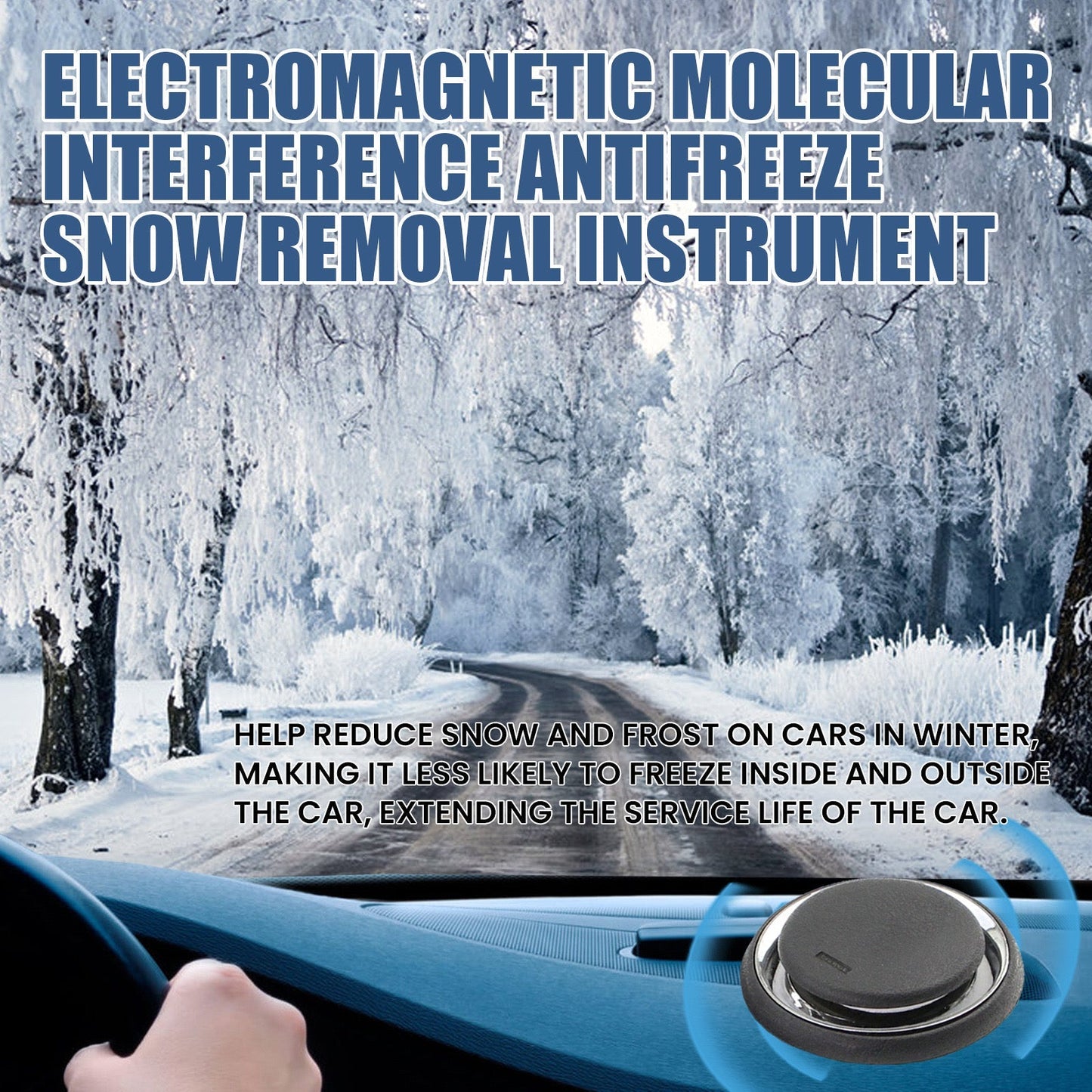 🔥LAST DAY 49% OFF - Magic Auto Windshield De-Icer Tool 🚗❄️