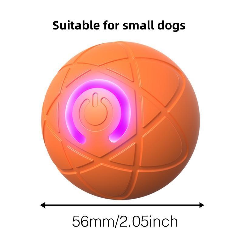 Shaky Ball Toy for Dogs, Vibrating Dog Ball, Shaky Ball Dog Toy, Automatic Moving Dog Toy Ball, Vibrating Ball for Dogs for Small, Medium, Large Dogs,Automatic Moving Dog Toy Ball for/Small/Medium/Large Dogs, USB Rechargeable