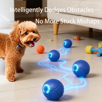 Shaky Ball Toy for Dogs, Vibrating Dog Ball, Shaky Ball Dog Toy, Automatic Moving Dog Toy Ball, Vibrating Ball for Dogs for Small, Medium, Large Dogs,Automatic Moving Dog Toy Ball for/Small/Medium/Large Dogs, USB Rechargeable