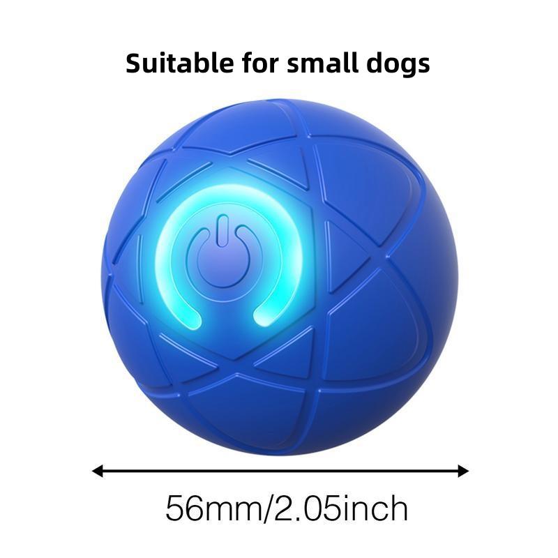 Shaky Ball Toy for Dogs, Vibrating Dog Ball, Shaky Ball Dog Toy, Automatic Moving Dog Toy Ball, Vibrating Ball for Dogs for Small, Medium, Large Dogs,Automatic Moving Dog Toy Ball for/Small/Medium/Large Dogs, USB Rechargeable